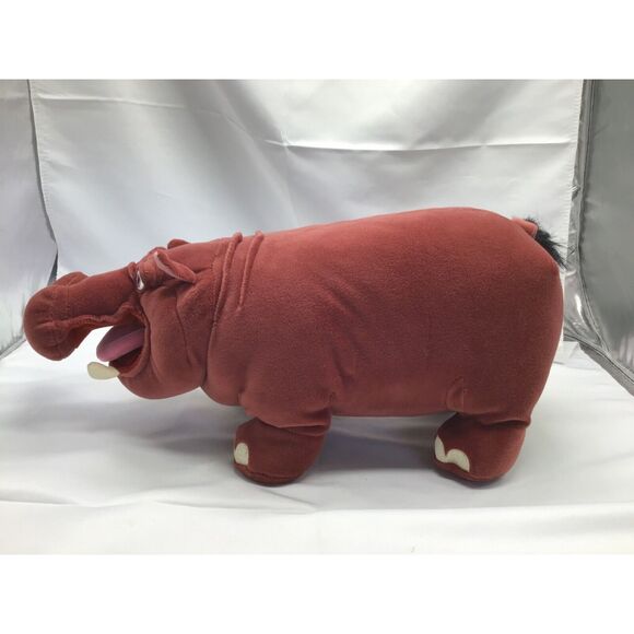 Disney Tarzan Jungle Book Hippopotamus Plushie 15 inch Kidcore Stuffed Animal - Picture 4 of 10